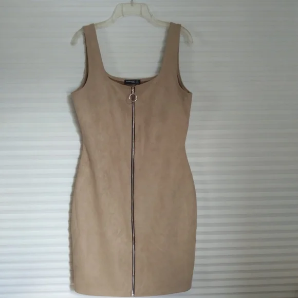 popular basics brand dress Popular Basics Brand O-Ring Zipper Dress